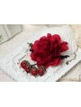 Red Gothic Rose Vintage Bracelet Ring Jewelry