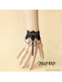 Black Gothic Elegant Tassel Bracelet