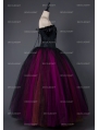 Gothic Corset Long Prom Ball Gown Dress