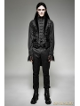 Gothic Fake Two Pieces Swallow Tail Vest for Men