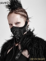 Black Gothic Punk Mask for Women