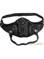 Black Gothic Punk Mask for Women