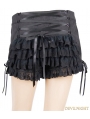 Black Gothic Sexy Shorts for Women