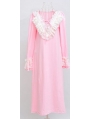 Long Sleeves Simple Medieval Chemise Dress