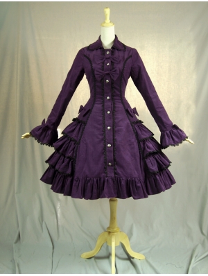 Purple Classic Sweet Lolita Outfit