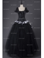 Romantic Gothic Corset Victorian Style Long Prom Gown