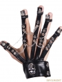 Black Gothic Punk Style Glove For Men
