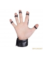 Black Gothic Punk Style Glove For Men