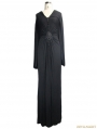 Black Gothic Persephone Maxi Dress