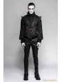 Black Gothic Century Palace Luxury Vest for Men