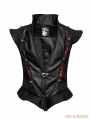 Black Gothic Century Palace Luxury Vest for Men