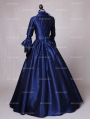 Blue Marie Antoinette Renaissance Princess Victorian Costume Dress