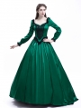 Green Belle Ball Princess Victorian Masquerade Dress