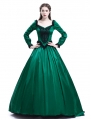 Green Belle Ball Princess Victorian Masquerade Dress