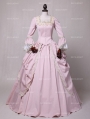Pink Marie Antoinette Masked Ball Victorian Costume Dress