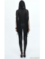 Black Gothic Bat Style Hooded Cape for Women