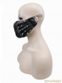 Black Gothic Punk Mask 