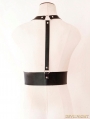 Black Leather Gothic Belt Body Harness