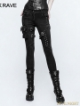 Black Gothic Punk belt Bag Jeans for Women