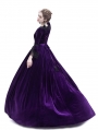 Purple Velvet Marie Antoinette Queen Theatrical Victorian Dress