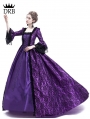 Purple Masked Ball Gothic Victorian Costume Dress