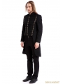 Black Gothic Vintage Swallow Tail Coat for Men