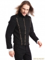 Black Gothic Vintage Short Jacket for Men