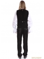 Black Gothic Vest for Men