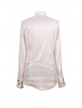 White Long Sleeves Gothic Blouse for Men