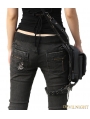 Gothic Steampunk Bat Rivet Travel Waist Shoulder Bags with Phone Pocket