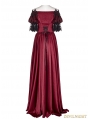 Red Victorian Vintage Palace Ball Gown Dress