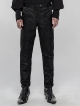 Black Gothic Gentleman Steampunk Suit for Men
