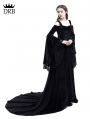 Black Off-the-Shoulder Renaissance Gothic Medieval Dress