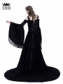 Black Off-the-Shoulder Renaissance Gothic Medieval Dress