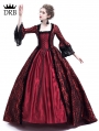 Red Masked Ball Gothic Victorian Costume Dress