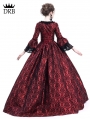 Red Masked Ball Gothic Victorian Costume Dress