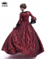 Red Masked Ball Gothic Victorian Costume Dress