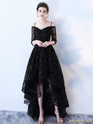 cheap black wedding dresses uk