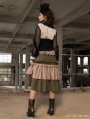 Steampunk Layer Long Skirt