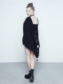 Black Gothic Summer Cape for Women