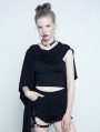 Black Gothic Summer Cape for Women