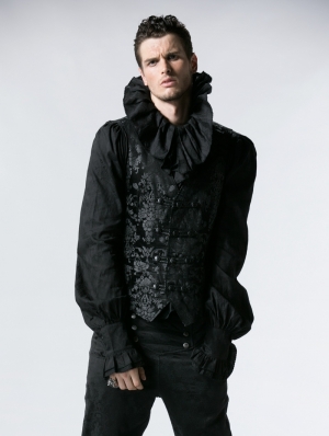 Gothic Vintage Palace Printed Vest for Men