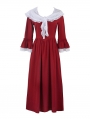 Red Vintage Medieval Inspired Dress