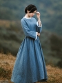 Blue Vintage Medieval Inspired Dress