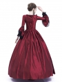 Black and Red Marie Antoinette Gothic Victorian Ball Gown