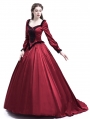Red Belle Ball Princess Victorian Masquerade Dress