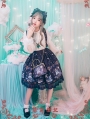 Strawberry Witch Alice's Dreamland Chiffon Sweet Lolita Jumper Skirt