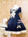 Strawberry Witch Chiffon Sailor Lolita OP Dress