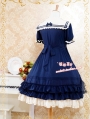 Strawberry Witch Chiffon Sailor Lolita OP Dress