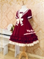 Strawberry Witch Chiffon Sailor Lolita OP Dress